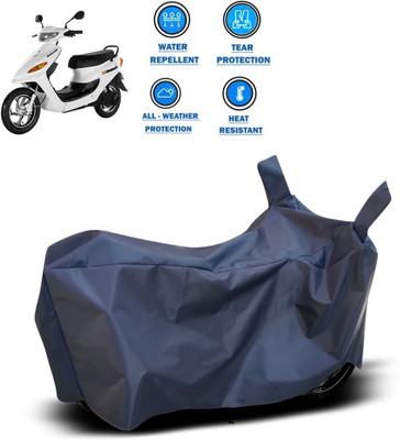 PAGORA Two Wheeler Cover for Indus(Yo Electron, Blue)