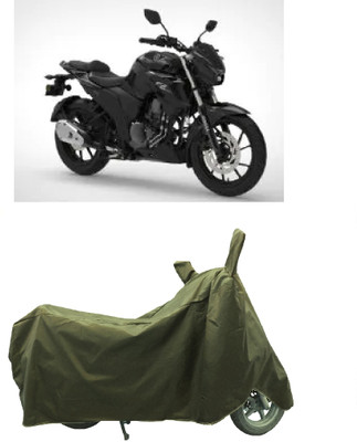 Coxtor Waterproof Two Wheeler Cover for Yamaha(FZ 25 BS6, Gold)