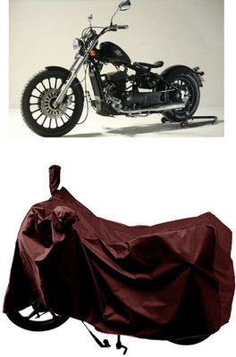 SUGASHRI Waterproof Two Wheeler Cover for FAB Regal Raptor(Bobber 350, Maroon)
