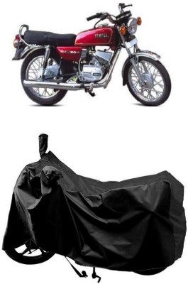 SUGASHRI Waterproof Two Wheeler Cover for Yamaha(RX 100, Black)