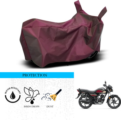 ANTHUB Waterproof Two Wheeler Cover for Honda(Dream Neo, Maroon)