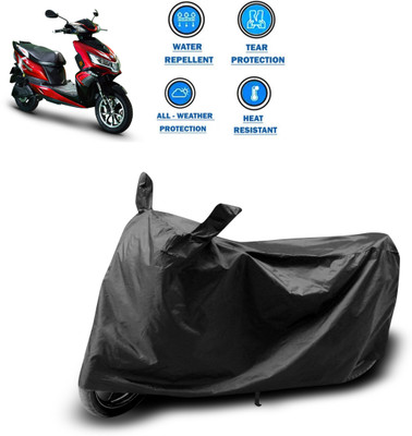 CODOKI Two Wheeler Cover for Okinawa(i-Praise, Black)