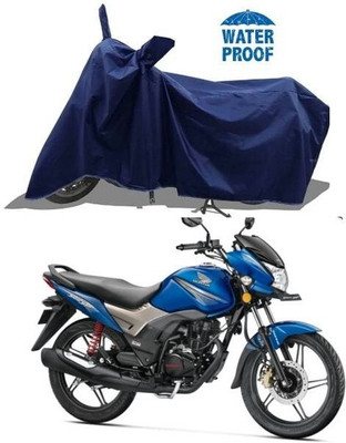 SK AUTO Waterproof Two Wheeler Cover for Honda(SP125, Blue)