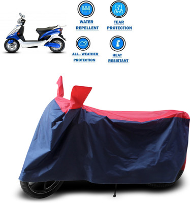 CODOKI Two Wheeler Cover for Hero(Electric Maxi, Red)
