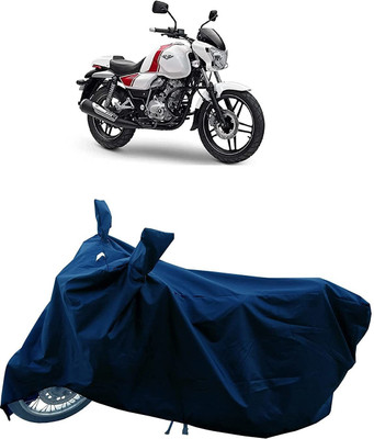 SK AUTO Two Wheeler Cover for Bajaj(V 150, Blue)