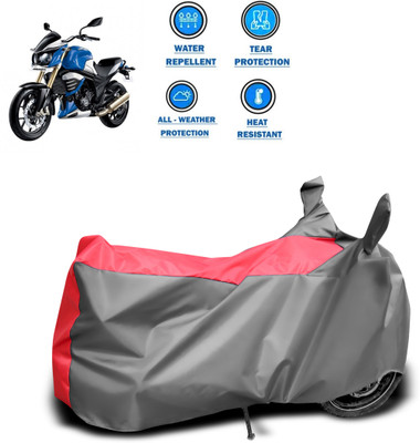 PAGORA Two Wheeler Cover for Mahindra(MOJO XT 300, Grey)