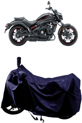 SUGASHRI Waterproof Two Wheeler Cover for Kawasaki(Vulcan S BS6, Blue)