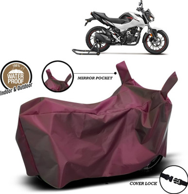 SK AUTO Two Wheeler Cover for Hero(Xtreme 160 R, Maroon)
