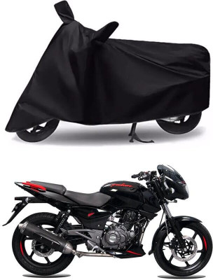 SK AUTO Two Wheeler Cover for Bajaj(Pulsar 150, Black)