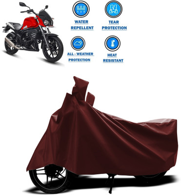 CODOKI Waterproof Two Wheeler Cover for Mahindra(Mojo UT 300, Maroon)