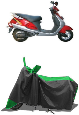 SUGASHRI Waterproof Two Wheeler Cover for Kinetic(Nova, Green, Black)