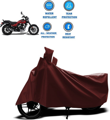 CODOKI Waterproof Two Wheeler Cover for Bajaj(Avenger, Maroon)