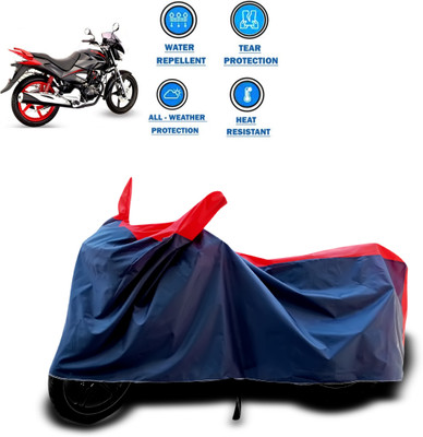 CODOKI Two Wheeler Cover for Hero(CBZ, Red)