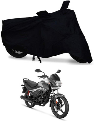 MMSSTAR Waterproof Two Wheeler Cover for Hero(Passion Pro TR, Black)