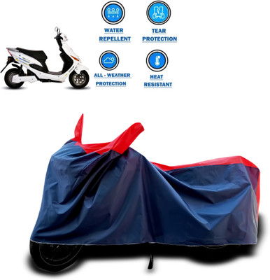 PAGORA Two Wheeler Cover for Hero(Electric Cruz, Red)
