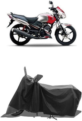 SUGASHRI Waterproof Two Wheeler Cover for Yamaha(Gladiator RS, Grey, Black)