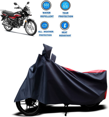PAGORA Two Wheeler Cover for Honda(CD 110 Dream, Red)