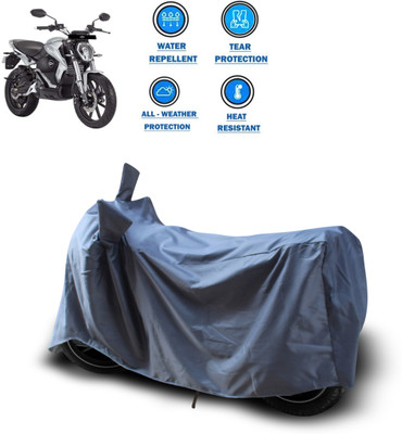 CODOKI Waterproof Two Wheeler Cover for Revolt(RV 300, Grey)