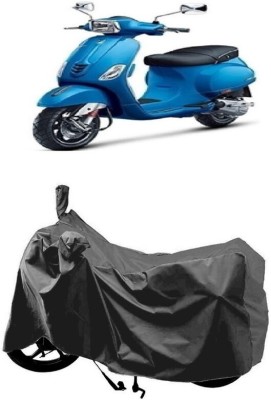 SUGASHRI Waterproof Two Wheeler Cover for Vespa(Vespa SXL 125, Grey)