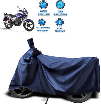 CODOKI Two Wheeler Cover for TVS(Star City Plus, Blue)
