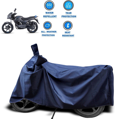 PAGORA Two Wheeler Cover for Bajaj(Pulsar 125 Neon, Blue)