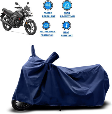CODOKI Two Wheeler Cover for Honda(CB Unicorn, Blue)
