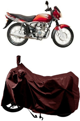 SUGASHRI Waterproof Two Wheeler Cover for Bajaj(Wind 125, Maroon)