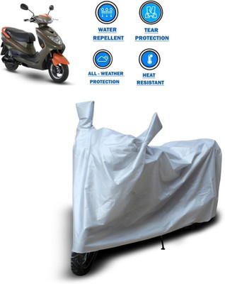 PAGORA Two Wheeler Cover for Okinawa(Ridge Plus, Silver)