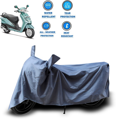 CODOKI Two Wheeler Cover for Hero(Duet, Grey)