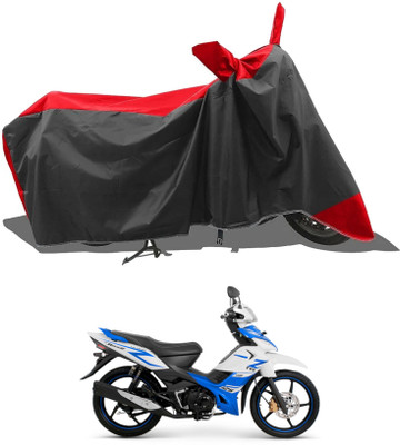 SK AUTO Two Wheeler Cover for TVS(Red)