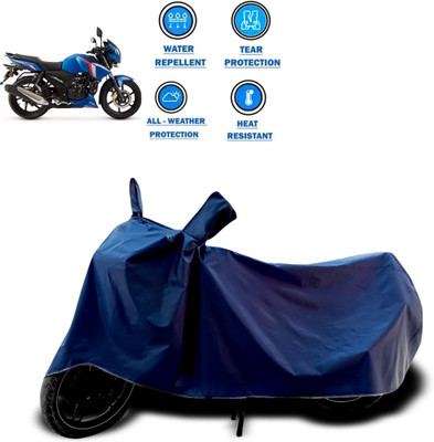 CODOKI Two Wheeler Cover for TVS(Apache RTR 180, Blue)