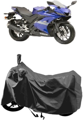 SUGASHRI Waterproof Two Wheeler Cover for Yamaha(R15S BS6, Grey)