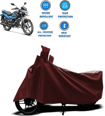 CODOKI Waterproof Two Wheeler Cover for Hero(Passion Xpro, Maroon)