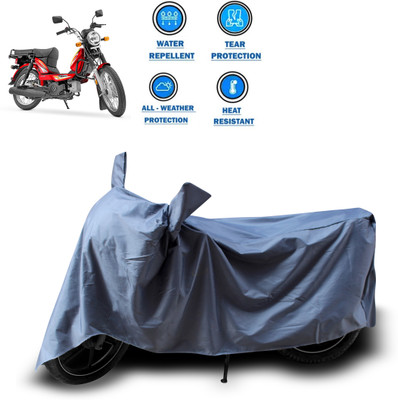 CODOKI Two Wheeler Cover for TVS(Heavy Duty Super XL, Grey)