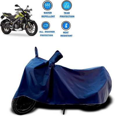 CODOKI Two Wheeler Cover for Bajaj(Pulsar 200 NS DTS-i, Blue)