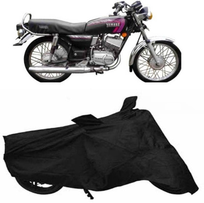 SK AUTO Two Wheeler Cover for Yamaha(RX 100, Black)