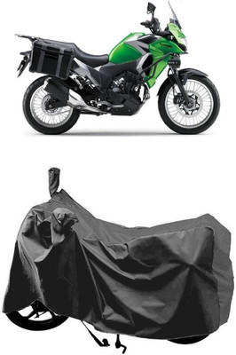 SUGASHRI Waterproof Two Wheeler Cover for Kawasaki(Versys X 300, Grey)