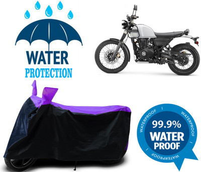 Mdstar Waterproof Two Wheeler Cover for Royal Enfield(Scrambler, Multicolor)