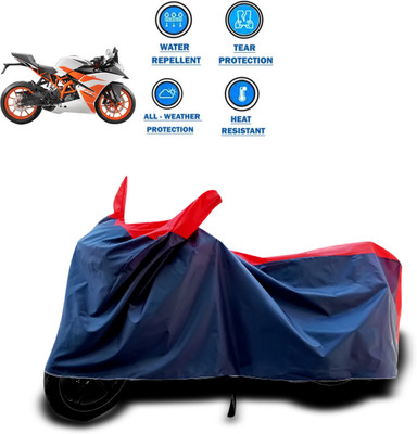 PAGORA Two Wheeler Cover for KTM(RC 200, Red)