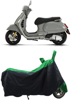 Coxtor Waterproof Two Wheeler Cover for Vespa(GTS 300 BS6, Green)