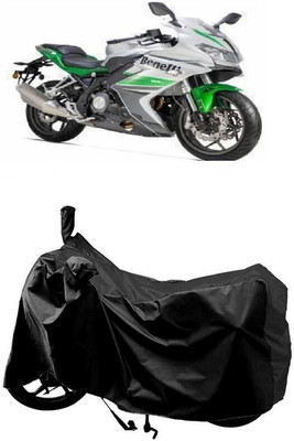 SUGASHRI Waterproof Two Wheeler Cover for Benelli(302R, Black)