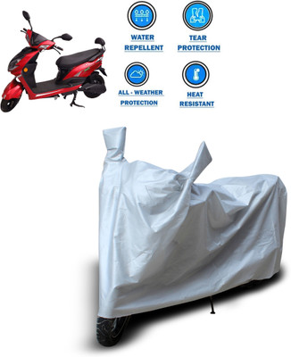 PAGORA Two Wheeler Cover for Universal For Bike(Silver)