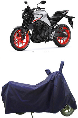 Coxtor Waterproof Two Wheeler Cover for Yamaha(MT-03 BS6, Blue)