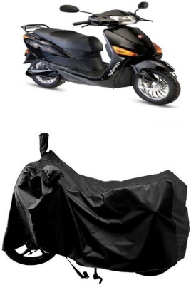 SUGASHRI Waterproof Two Wheeler Cover for Hero(Electric Optima DX, Black)