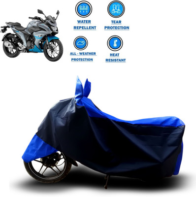 CODOKI Two Wheeler Cover for Yamaha(Fazer 25, Blue)