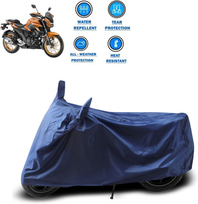PAGORA Two Wheeler Cover for Yamaha(FZ1, Blue)