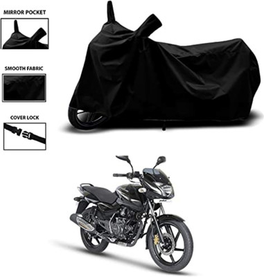 SK AUTO Waterproof Two Wheeler Cover for Bajaj(Black)