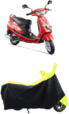 Coxtor Waterproof Two Wheeler Cover for Mahindra(Duro 125, Yellow)