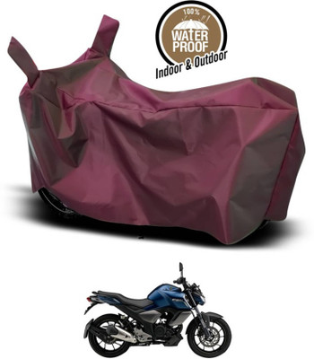 SK AUTO Two Wheeler Cover for Yamaha(FZ S FI New, Maroon)