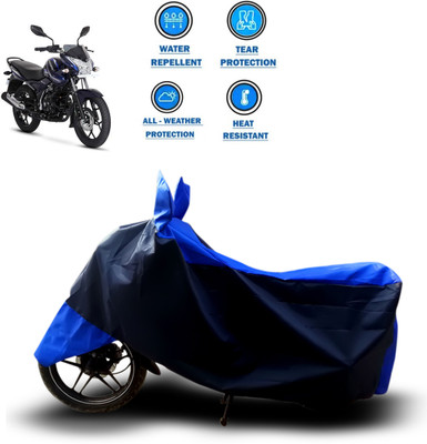 CODOKI Two Wheeler Cover for Bajaj(Discover 150 s, Blue)